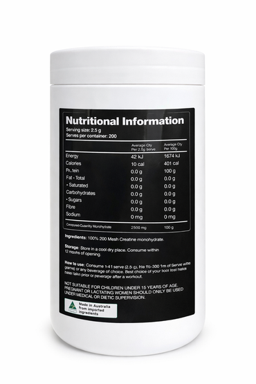 Creatine Monohydrate - Unflavoured